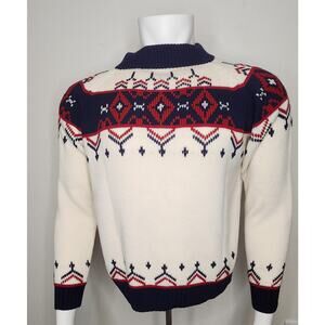 Vintage JCPenney Fair Isle Sweater - 1980s Retro Winter Pullover
